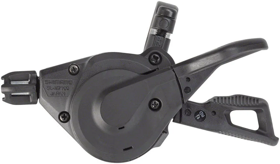 SLX SL-M7100-R Right Clamp-Band 12-Speed Shifter Black