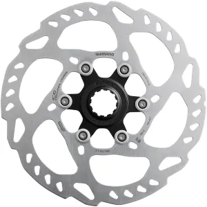 SLX SM-RT70-ME Disc Brake Rotor - 180mm Center Lock Silver