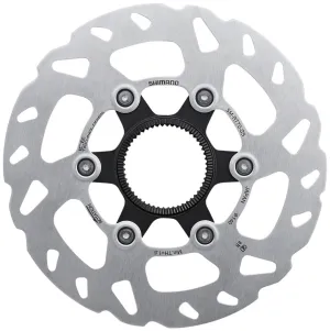 SLX SM-RT70-SSI Disc Brake Rotor - 140mm Center Lock Silver