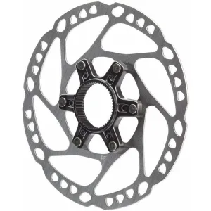 SM-RT64-S Disc Brake Rotor External Lockring - 160mm Center Lock Silver