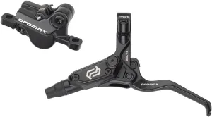 Solve DSK-923 Disc Brake Lever Set - Front 2-Piston Hydraulic Post Mount BLK