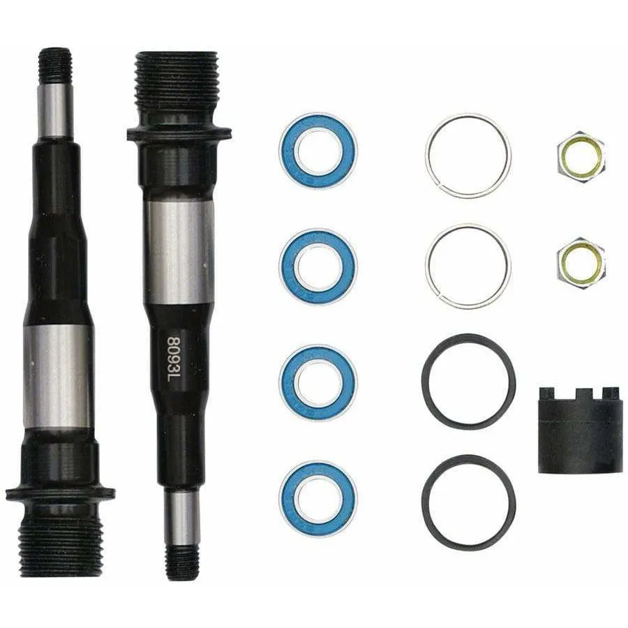 Spindle and Bearing Assembly - Steel Right and Left X-Track