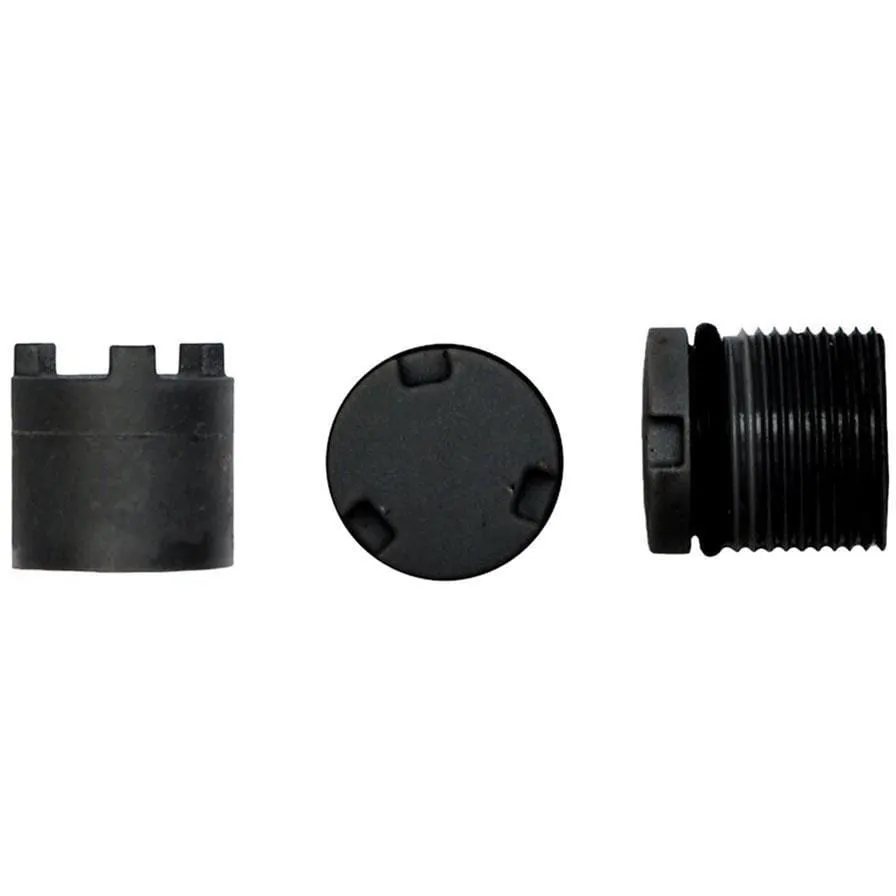 Spindle Plugs and Tool Kit - 2 Plugs 4 NM Black Fits Geo Trekking