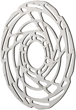 Sport SR1 Disc Brake Rotor - 140mm 6-Bolt Silver