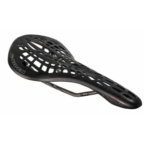 Spyder Stratum Saddle Titanium Rail - Black