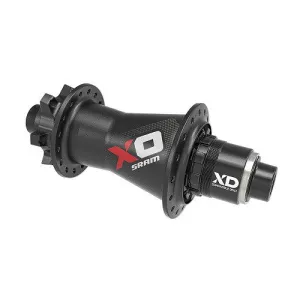 SRAM X0 Rear MTB HUB 32H BOOST BLK/SLV XD