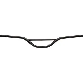 Sunrise Bar Handlebar - 22.2mm Clamp 31.8mm Clamp w/ Included Shims 820mm Width 83mm Rise Chromoly BLK