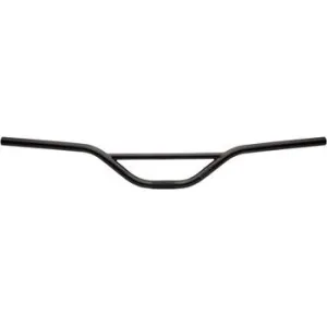 Sunrise Bar Handlebar - 22.2mm Clamp 31.8mm Clamp w/ Included Shims 820mm Width 83mm Rise Chromoly BLK