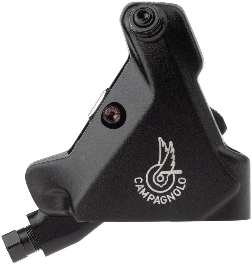 Super Record Ergopower EPS Hydraulic Brake/Shift Lever Disc Caliper - Left/Front 12-Speed 140mm Flat Mount Caliper BLK