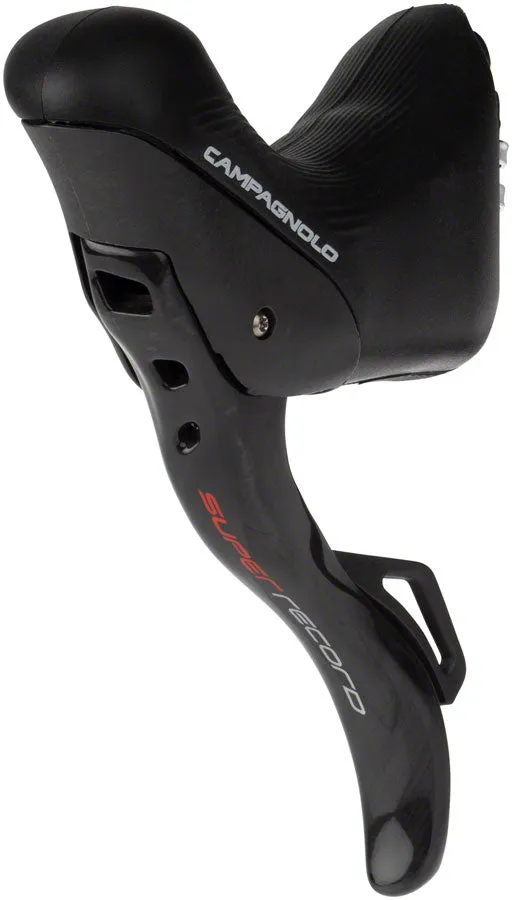 Super Record Ergopower EPS Hydraulic Brake/Shift Lever Disc Caliper - Left/Front 12-Speed 140mm Flat Mount Caliper BLK