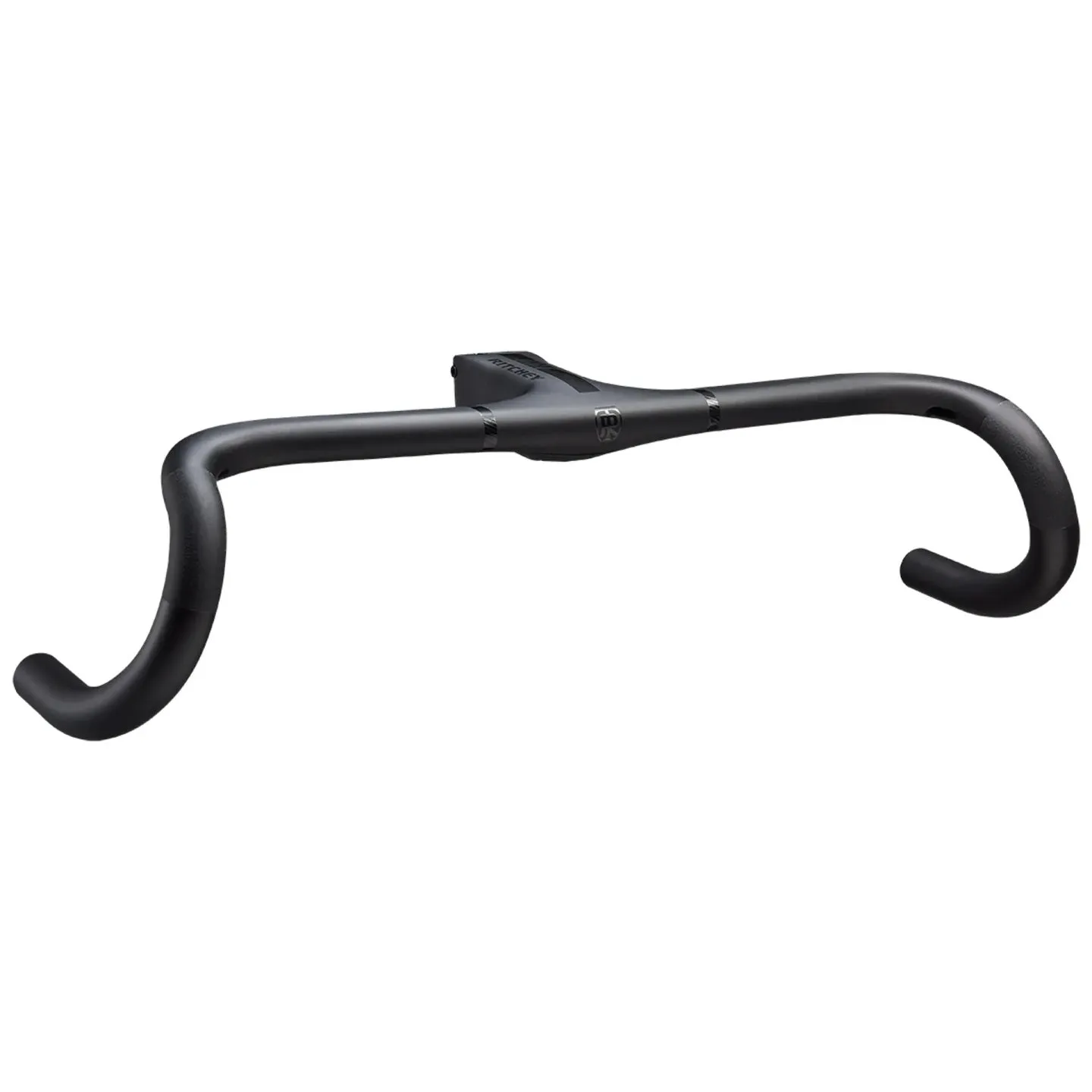 Superlogic Butano Ridge Drop Handlebar - Integrated Bar/Stem Carbon 44cm 100mm Matte Carbon