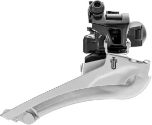 Sword BLK Front Derailleur - 9-Speed Double 46-52t Max Ring 34.9mm Band Clamp 28.6 31.8 Adapters