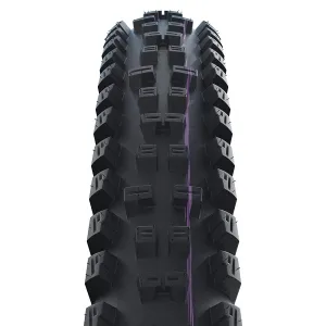 Tacky Chan Mountain Tire 29"x2.40 Folding Clincher Addix Ultra Soft Super Downhill TL Easy 2x67TPI Black