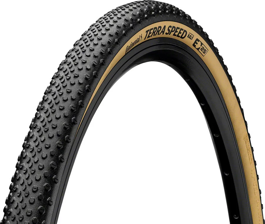Terra Speed Tire - 650b x 35 Tubeless Folding BLK/Cream BLKChili ProTection E25