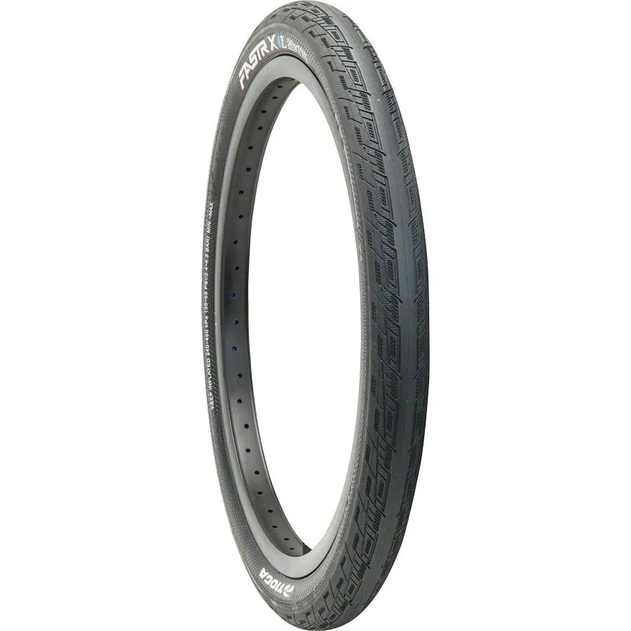 Tioga FASTR-X S-Spec BMX Bike Tire - 20 x 1.75, Clincher, Black, 120tpi