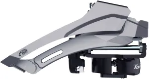 Tourney FD-TY606-L Front Derailleur - 6/7/8-Speed Double Top Swing Dual Pull 31.8/34.9mm 63-68 Chainstay Angle 16t Cap.