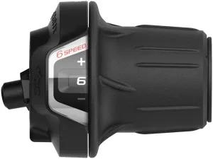 Tourney SL-RV300-6R Revoshift Twist Shifter - Right 6 Speed Optical Gear Display