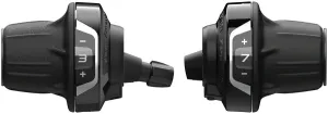 Tourney SL-RV400 Revoshift Twist Shifter Set - 3x7 Speed Optical Gear Display