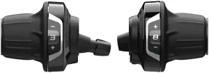 Tourney SL-RV400 Revoshift Twist Shifter Set - 3x8 Speed Optical Gear Display