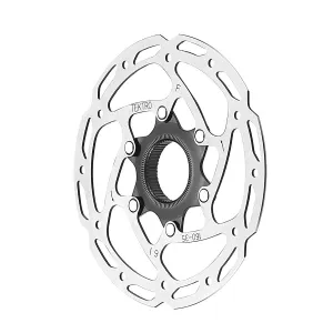 TR140-35 Disc Brake Rotor - 140mm Center-Lock Silver