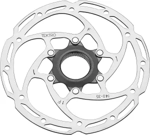 TR203-35 Disc Brake Rotor - 203mm Center-Lock Silver