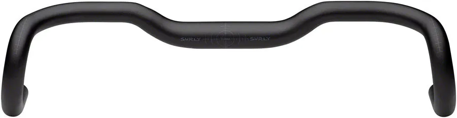 Truck Stop Bar Handlebar - 31.8mm Clamp 51cm Width 30mm Rise Aluminum BLK