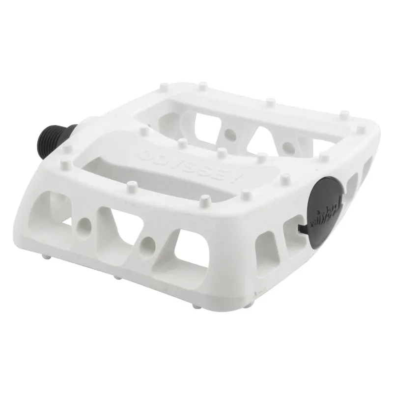 Twisted PC Pedals - Platform Composite/Plastic 9/16" White