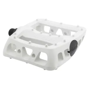 Twisted PC Pedals - Platform Composite/Plastic 9/16" White