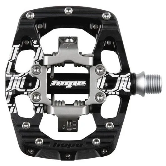 Union GC Pedals - Dual Sided Clipless with Platform 9/16" Black