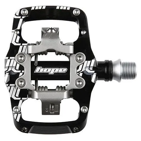 Union TC Pedals - Dual Sided Clipless with Platform 9/16" Black