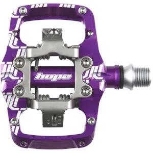 Union TC Pedals - Dual Sided Clipless with Platform 9/16" Purple