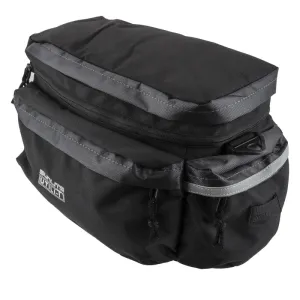 Utili-T Rackbag II Expandable Velcro Straps 14.5x9.5x8` 1196 c.i. Black/Grey
