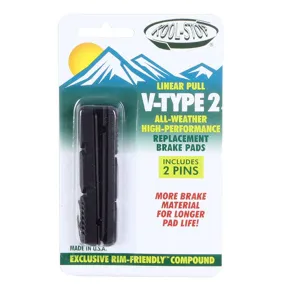 V-Type 2 Pads Black Pr