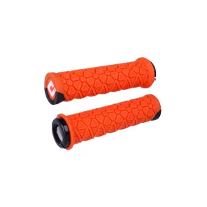 Vanquish V2.1 Grips - Orange Lock-On
