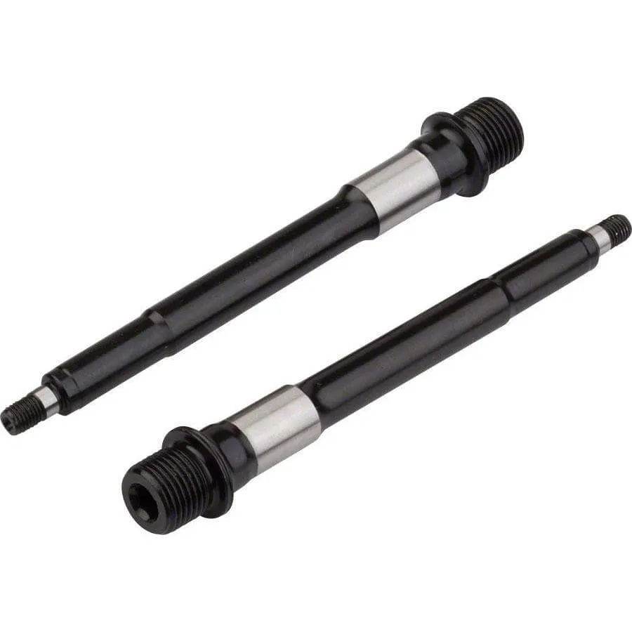 Vault CrMo Black Pedal Spindle Kit  9/16"