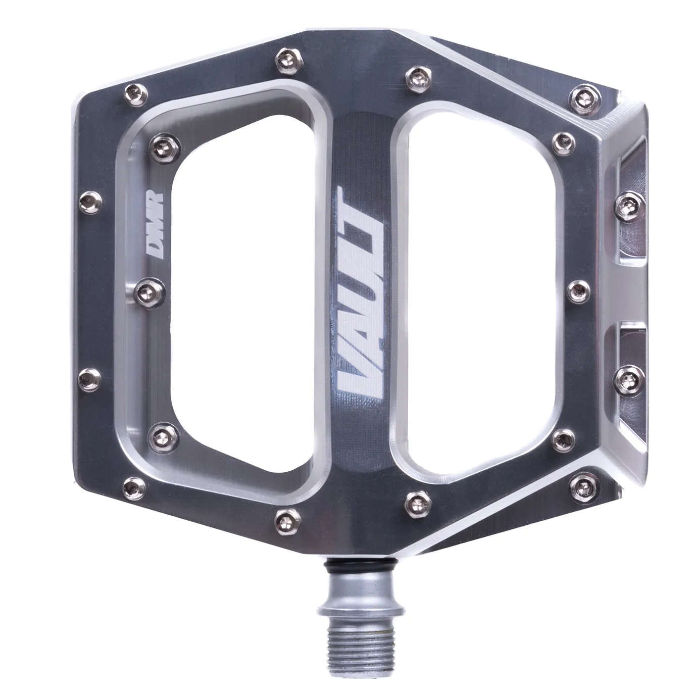 Vault Pedals - Platform Aluminum 9/16" Full Silver