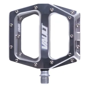 Vault Pedals - Platform Aluminum 9/16" Full Silver