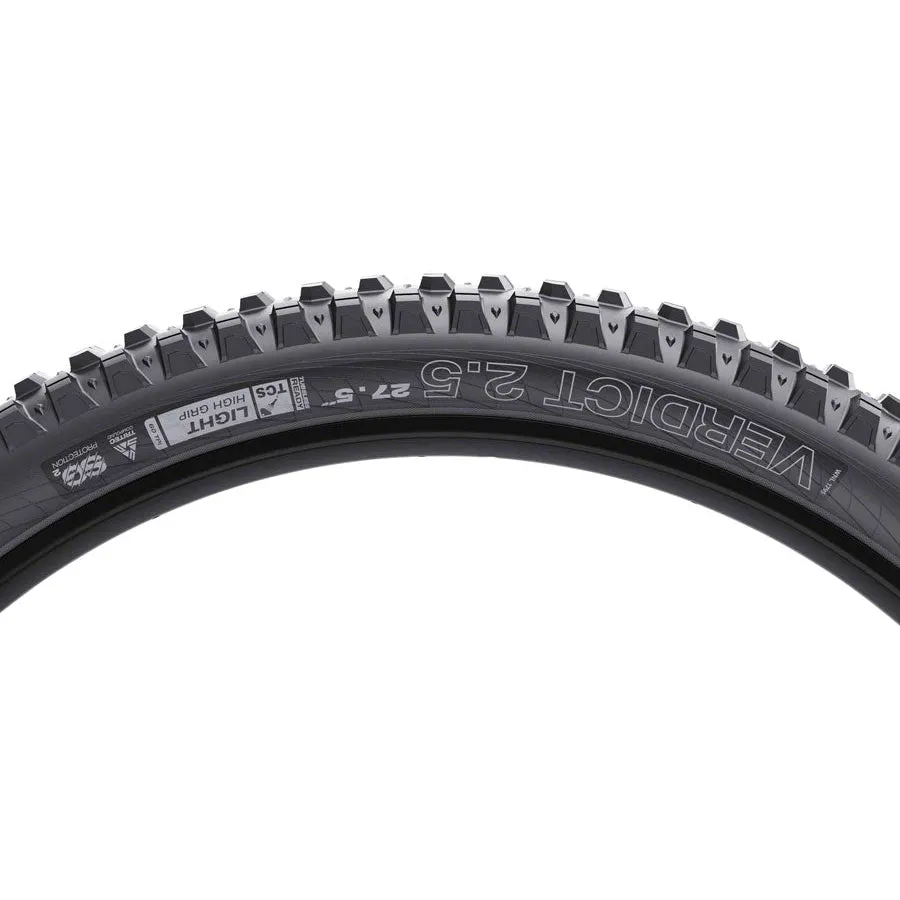 Verdict Mountain Bike Tire - 27.5 x 2.5, TCS Tubeless, Black, Light/High Grip, TriTec, SG2