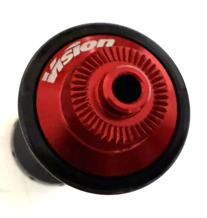 Vision Metron 100mm QR Quick Release 18 spoke Front Hub Black Sealed New Old