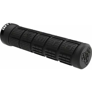 Wafel Bike Handlebar Grips - Black, Lock-On