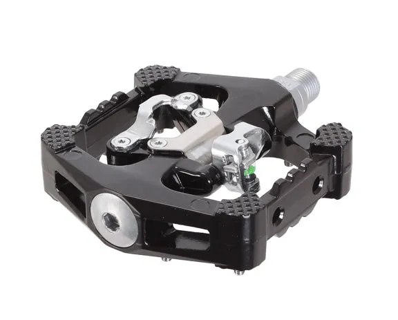 WAM-D10 Clipless/Platform Pedals Black