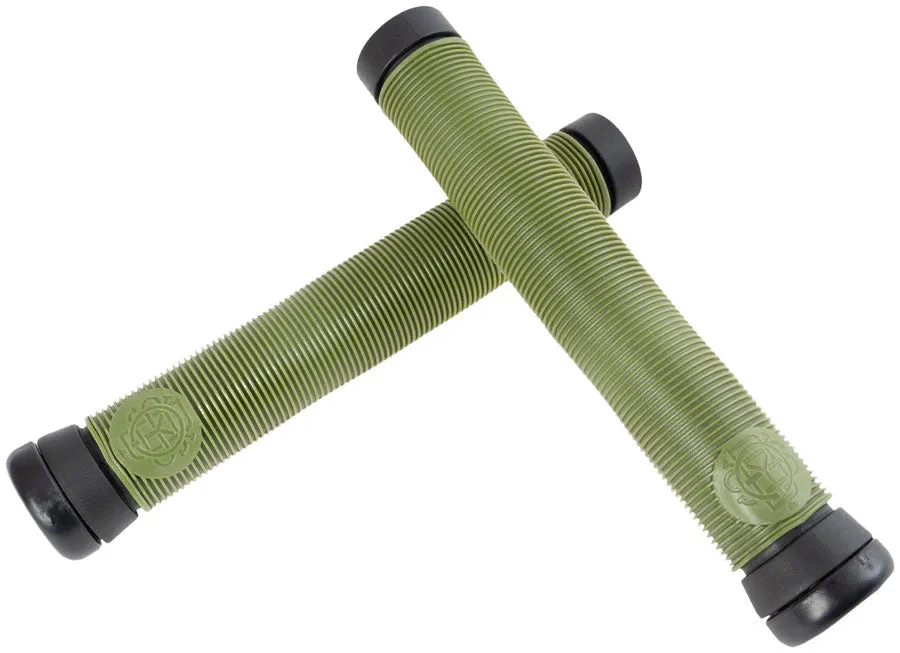 Warnin Grips - Black/Army Green