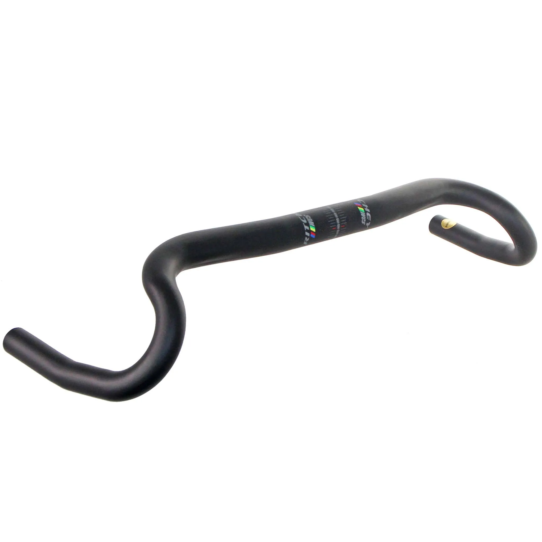 WCS Beacon Drop Handlebar - Aluminum 46cm 31.8mm Black
