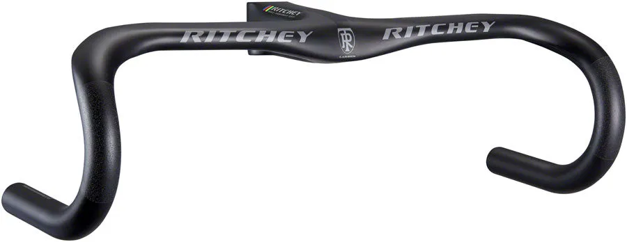 WCS Carbon Solostreem Drop Handlebar - Integrated Bar/Stem Carbon 42cm 120mm Matte Carbon