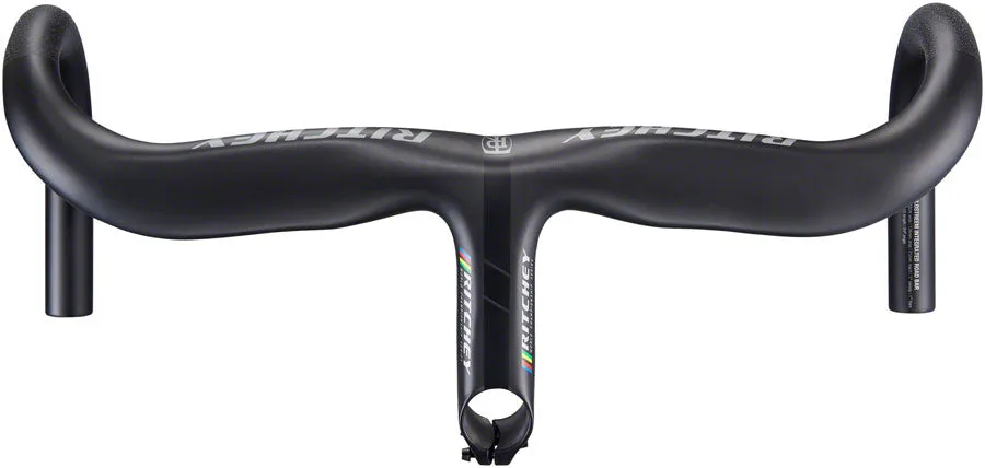 WCS Carbon Solostreem Drop Handlebar - Integrated Bar/Stem Carbon 44cm 120mm Matte Carbon