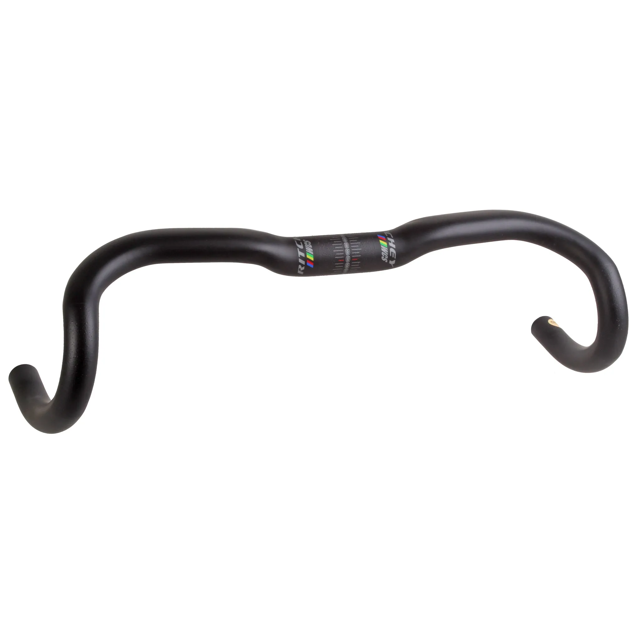 WCS Ergomax Drop Handlebar - Aluminum 44cm 31.8mm Matte Black