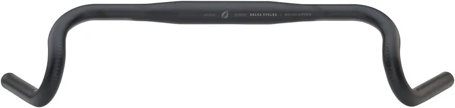 Woodchipper Drop Handlebar - Aluminum 31.8mm 44cm Black
