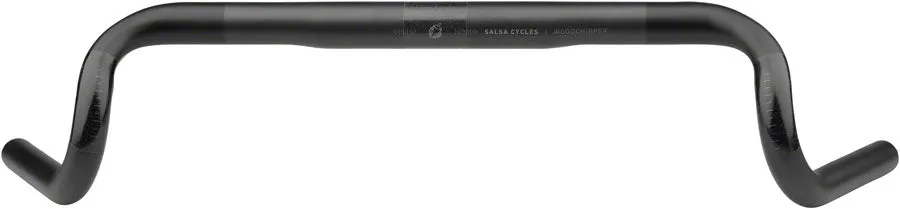 Woodchipper Drop Handlebar - Carbon 31.8mm 42cm Black