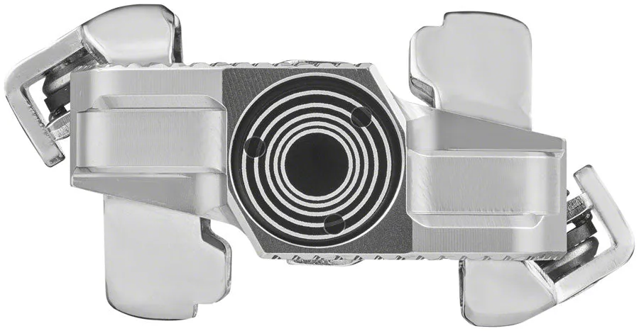 X-TRACK Dual Power Pedals - Dual Sided Clipless Chromoly  9/16" Silver