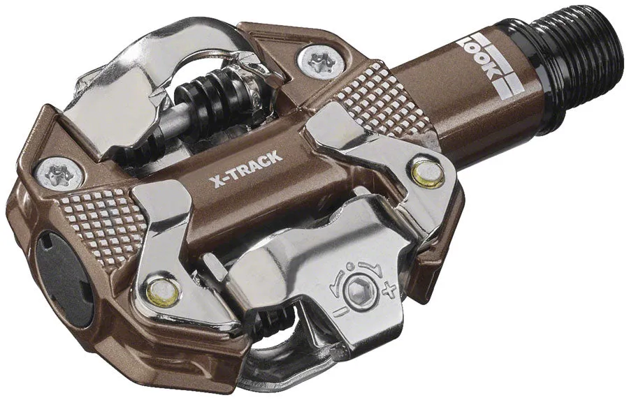 X-TRACK Pedals - Dual Sided Clipless Chromoly  9/16" Gravel Edition